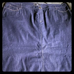 Denim skirt